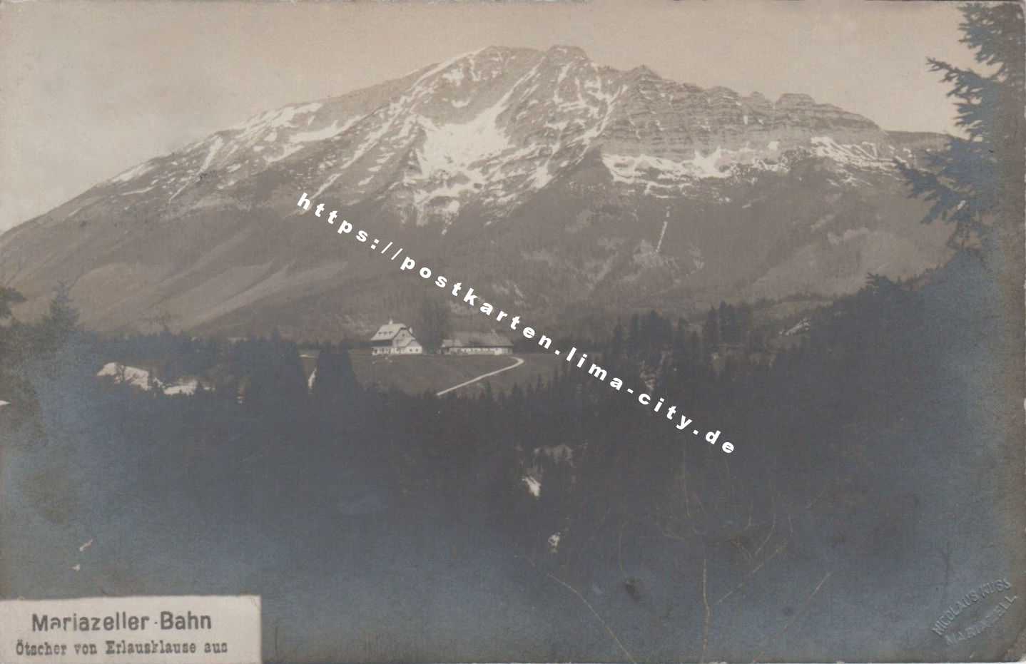 Erlaufsee Ötscher 1908